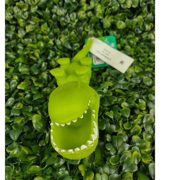 Tyrannosaurus Rex Dinosaur Squishy Toy Figure Squeezable T-Rex Dino Sand Green - Picture 15 of 15